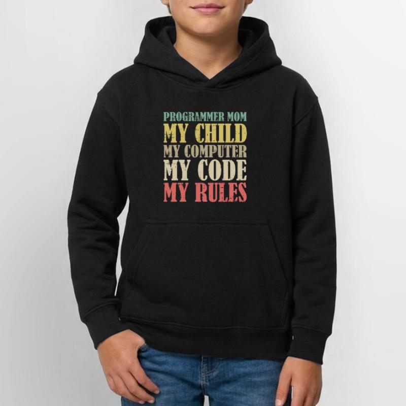 Développeur Coder Programmeur Mama Sweat à capuche Ado