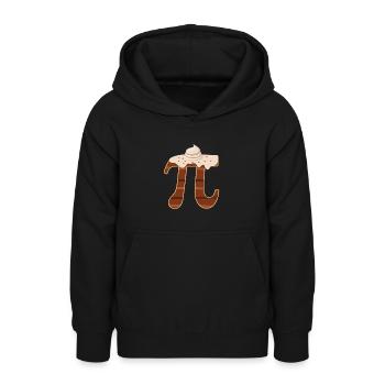Lustige Schokolade Sahne Pi Day Pie Math Lover - Teenager Hoodie - Schwarz - Vorne - AI Model Teenager Male light (155cm)