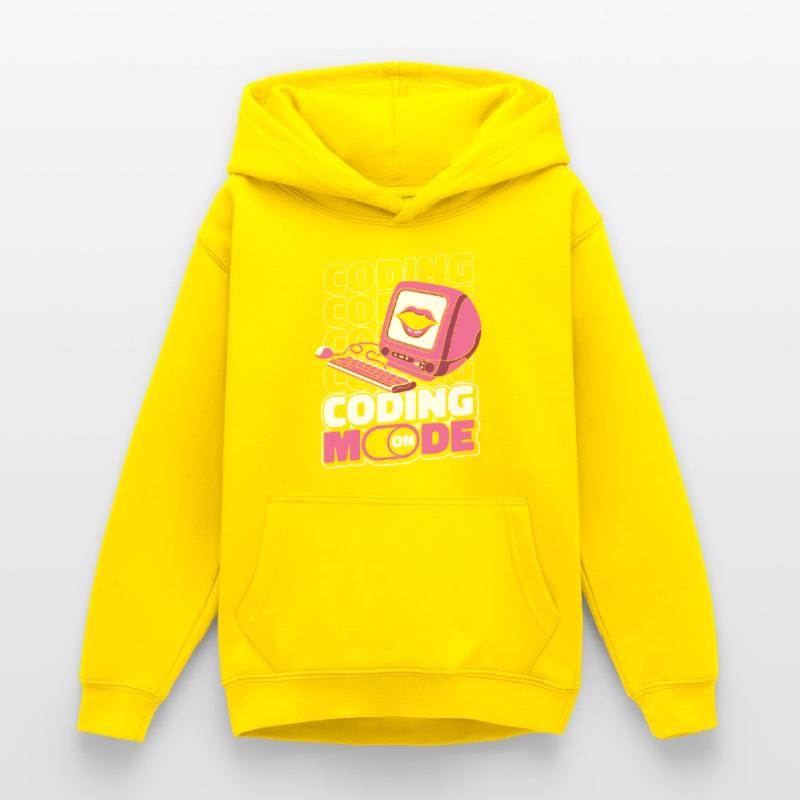 Entwickler Coder Programmierer Modus An Teenager Hoodie
