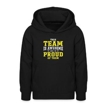 Kollege Medizinisches Team Krankenhaus - Teenager Hoodie - Schwarz - Vorne - AI Model Teenager Male light (155cm)
