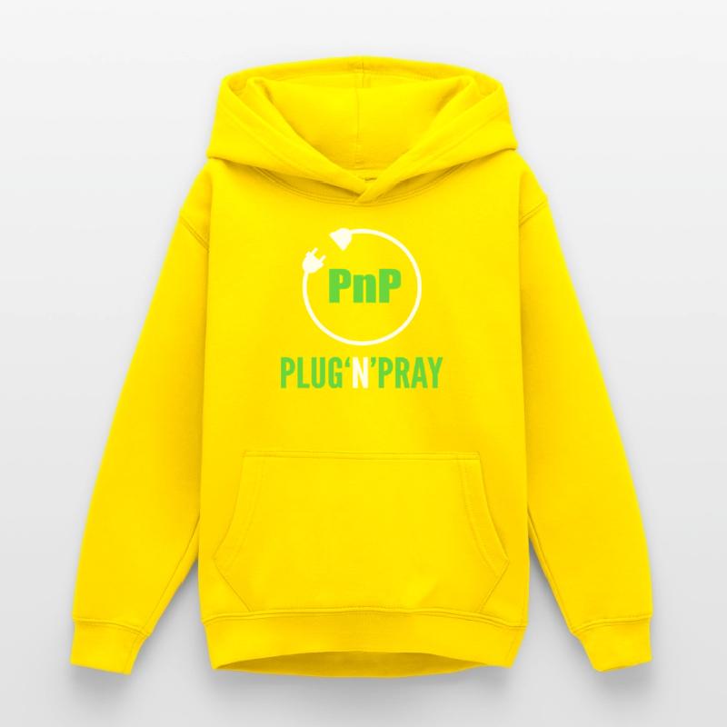 PnP = Plug’n’Pray Programming Programmer Coding Sweat à capuche Ado