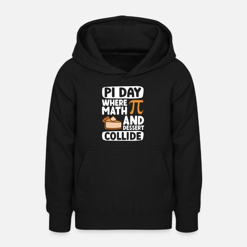 Drôle de professeur de mathématiques pour Pi Day Math Geek - Sweat à capuche Ado - noir