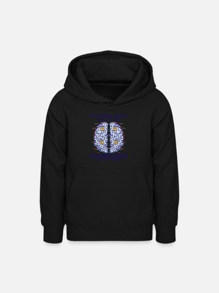 Computer Algorithmus Programmierer Künstliche - Teenager Hoodie - Schwarz