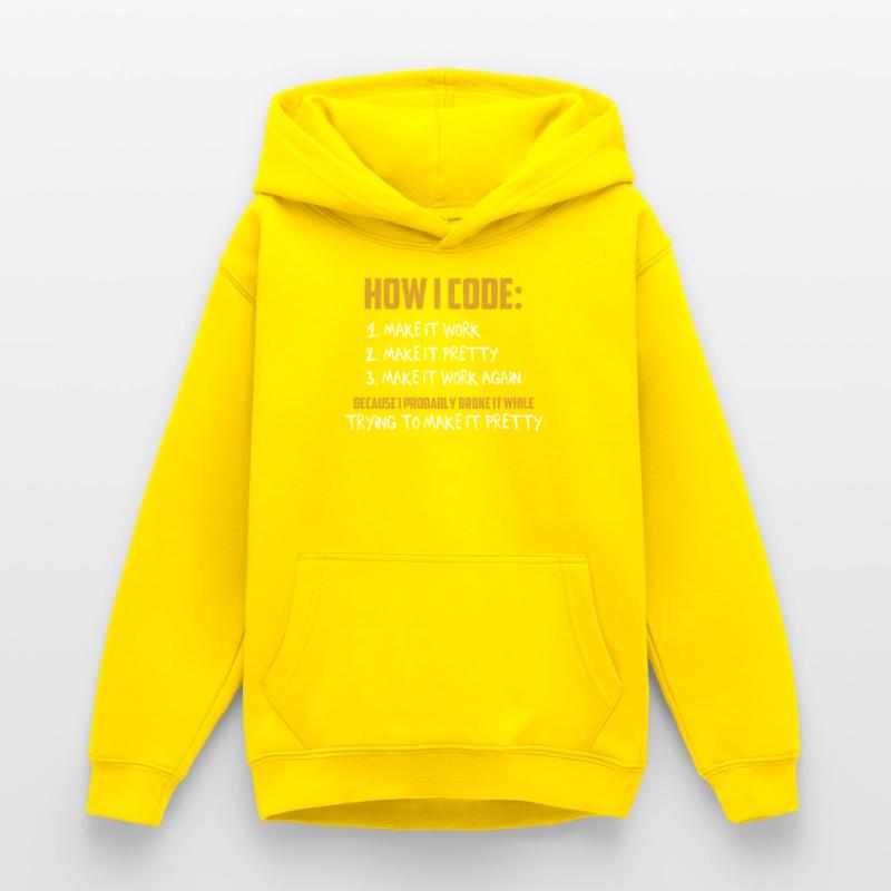 Programmierer Coder - Programmierprogrammierung für Entwickler Teenager Hoodie