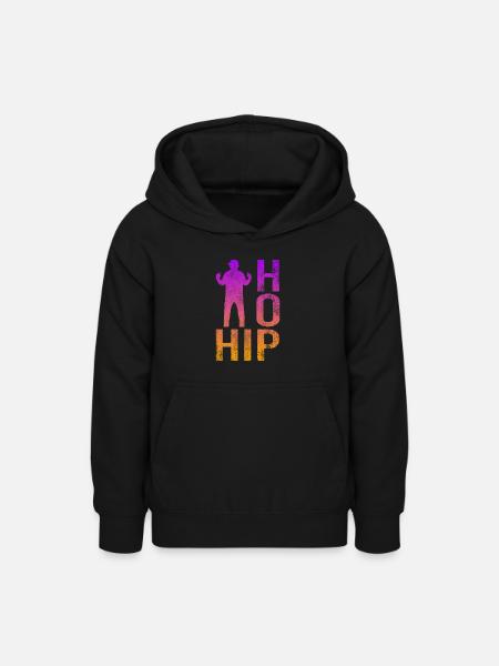 Hip Hop - Teenager Hoodie - Schwarz