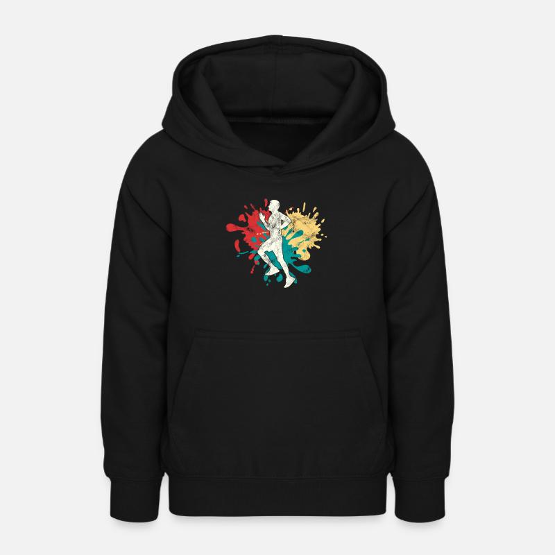 Jogging Jogger Silhouette - Sweat à capuche Ado - noir