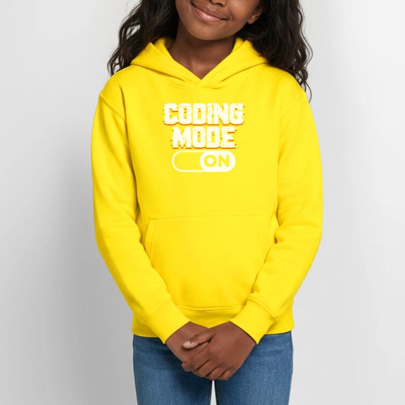 Programmiermodus Ein Coding Coder Programmierer Teenager Hoodie