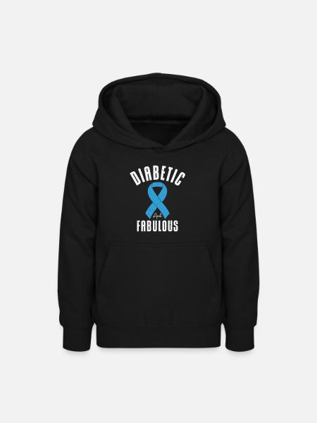 Diabetische Bauchspeicheldrüse - Teenager Hoodie - Schwarz