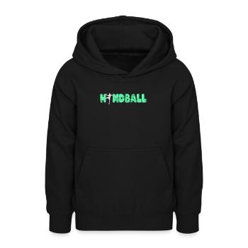Handball - Teenager Hoodie - Schwarz - Vorne - AI Model Teenager Male light (155cm)