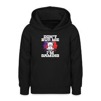 Gaming Gaming Computer Games Gift - Teen Hoodie - black - Front - AI Model Teenager Male light (155cm)