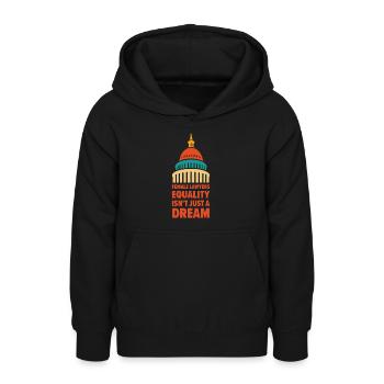 Internationaler Frauentag Juristin - Teenager Hoodie - Schwarz - Vorne - AI Model Teenager Male light (155cm)