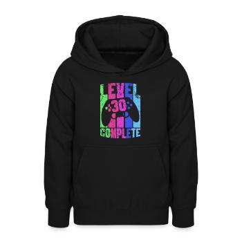 30th Birthday Gift Gamer Gaming Gamer Game - Sweat à capuche Ado - noir - Devant - AI Model Teenager Male light (155cm)