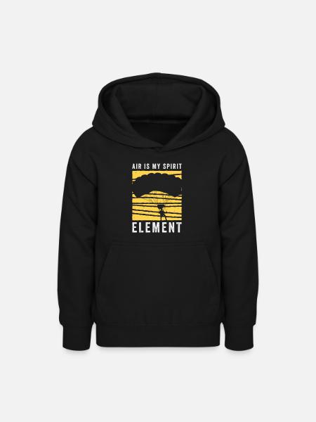 Fallschirmspringen Fallschirmspringer - Teenager Hoodie - Schwarz
