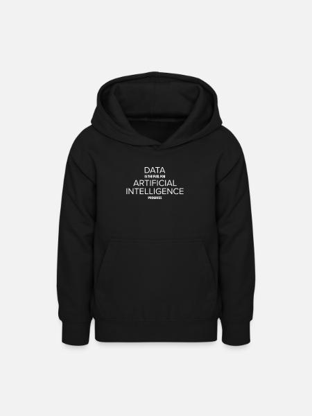 Künstliche Intelligenz Fortschritt Maschinelles - Teenager Hoodie - Schwarz