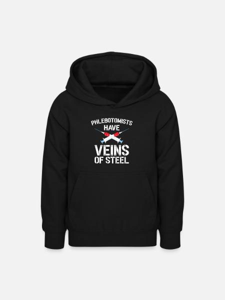 Phlebotomist Phlebotomie Krankenschwester Tech - Teenager Hoodie - Schwarz