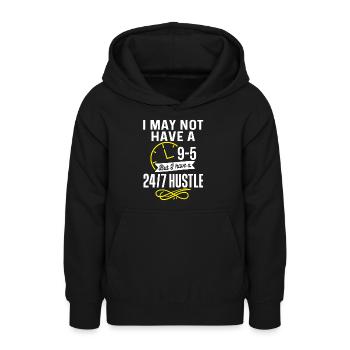 Unternehmer Unternehmen Unternehmertum - Teenager Hoodie - Schwarz - Vorne - AI Model Teenager Male light (155cm)