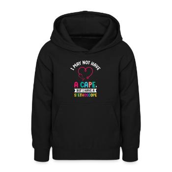 Schulkrankenschwester Medizinische Krankenpflege - Teenager Hoodie - Schwarz - Vorne - AI Model Teenager Male light (155cm)