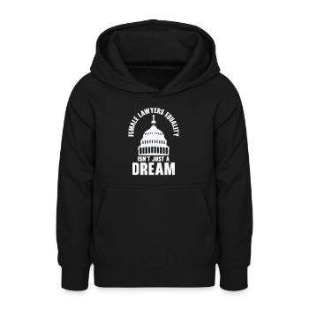 Internationaler Frauentag Juristin - Teenager Hoodie - Schwarz - Vorne - AI Model Teenager Male light (155cm)