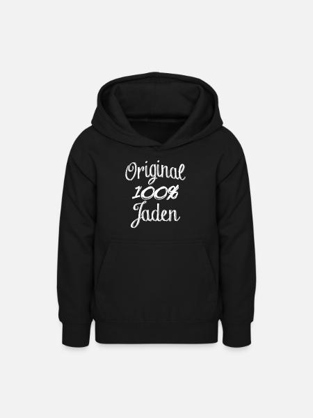 Original 100% Jaden - Teenager Hoodie - Schwarz