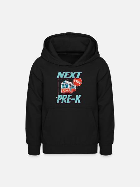 Nearest stop: Grundschule - Kids Straßenbahn - Teen Hoodie - black