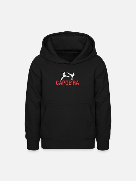 Capoeira - Teenager Hoodie - Schwarz