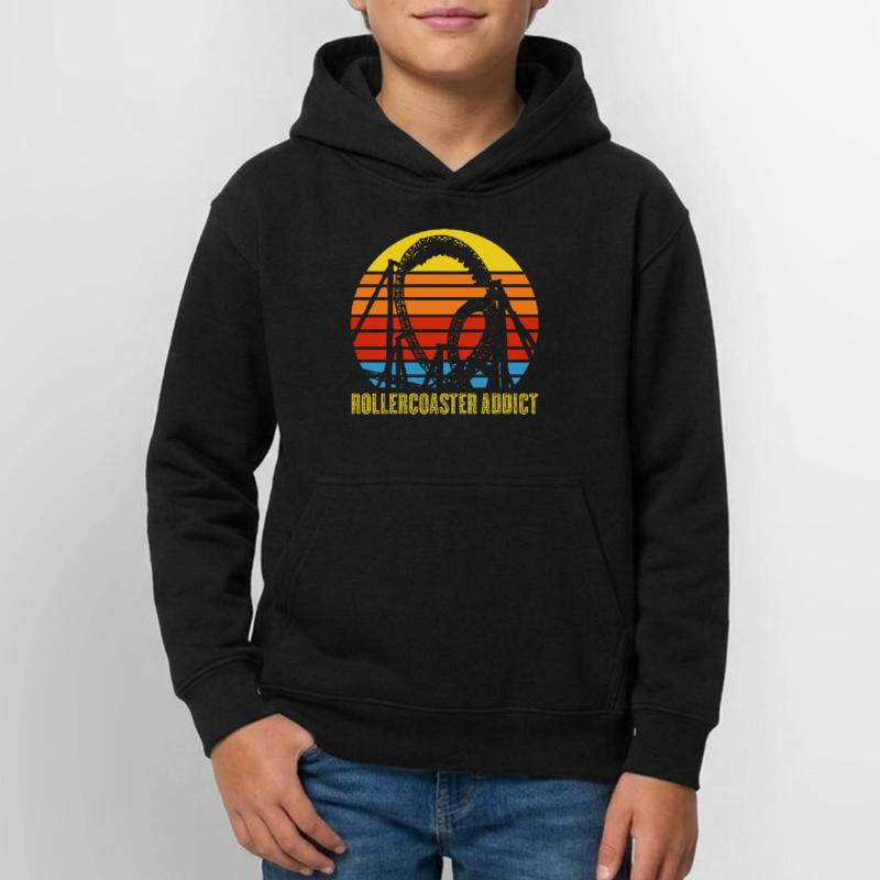 Roller Coaster Roller Coasters Rollercoaster Teen Hoodie