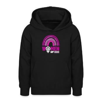 Feminismus Feministin - Teenager Hoodie - Schwarz - Vorne - AI Model Teenager Male light (155cm)
