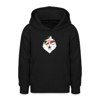 Seychellen - Teenager Hoodie - Schwarz - Vorne - AI Model Teenager Male light (155cm)