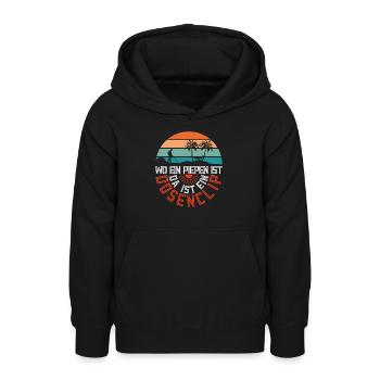 Piepen Dosenclip.. - Metalldetektor Sondengänger - Teenager Hoodie - Schwarz - Vorne - AI Model Teenager Male light (155cm)
