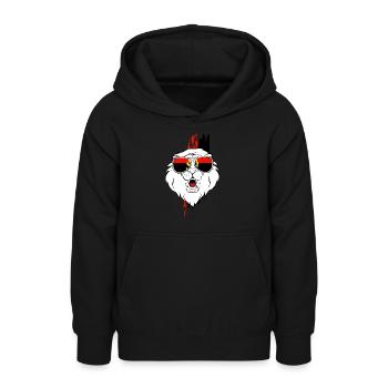 Angola - Teenager Hoodie - Schwarz - Vorne - AI Model Teenager Male light (155cm)