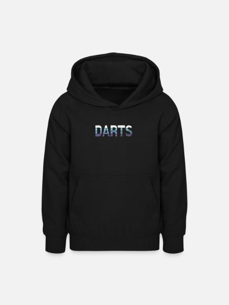 Darts - Teenager Hoodie - Schwarz