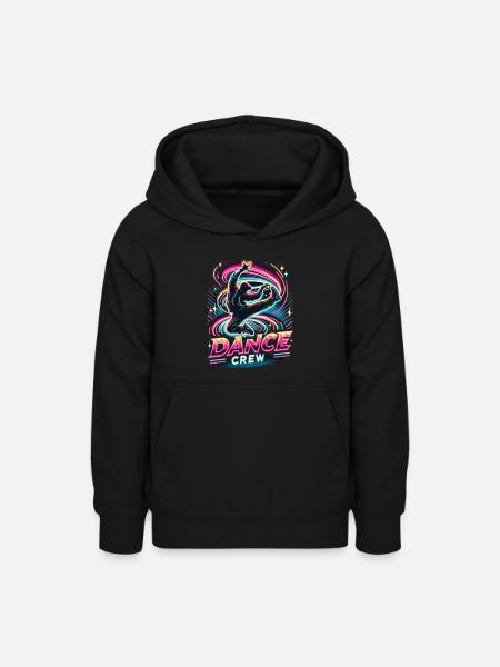 Breakdance Dance Crew - Teenager Hoodie - Schwarz