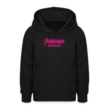 Saarbrigger Mädsche Saarland Saarländisch Dialekt - Teenager Hoodie - Schwarz - Vorne - AI Model Teenager Male light (155cm)