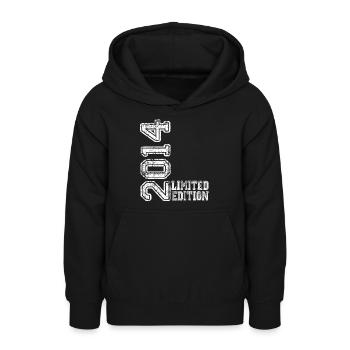 Limited Edition 2014 - Teenager Hoodie - Schwarz - Vorne - AI Model Teenager Male light (155cm)
