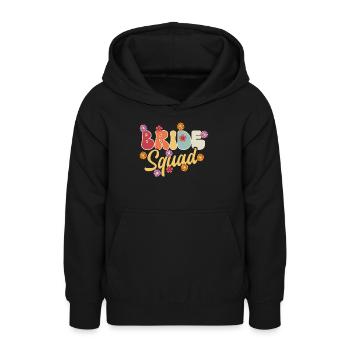 Groovy Braut Bachelorette Brautparty - Teenager Hoodie - Schwarz - Vorne - AI Model Teenager Male light (155cm)