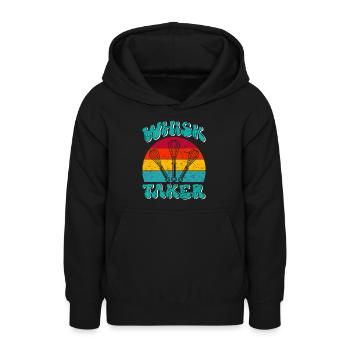 Bäcker Whisk Taker Backliebhaber Backen Teig - Teenager Hoodie - Schwarz - Vorne - AI Model Teenager Male light (155cm)