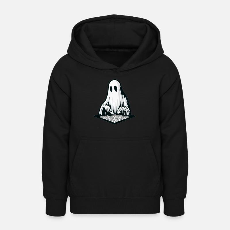 Puzzle Lover Jigzaw Puzzle Jeu de société Puzzler - Sweat à capuche Ado - noir