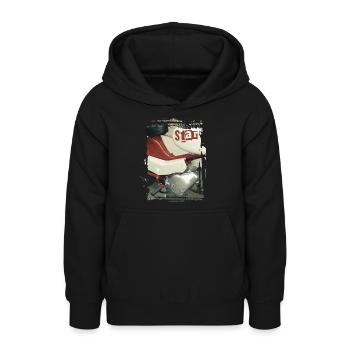 Simson Star - Teenager Hoodie - Schwarz - Vorne - AI Model Teenager Male light (155cm)