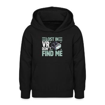 Réalité virtuelle VR Gamer Funnz - Sweat à capuche Ado - noir - Devant - AI Model Teenager Male light (155cm)