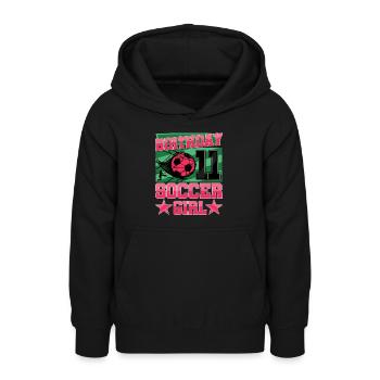 11th birthday Girl Soccer 11 Years Old Gifts - Teenager Hoodie - Schwarz - Vorne - AI Model Teenager Male light (155cm)