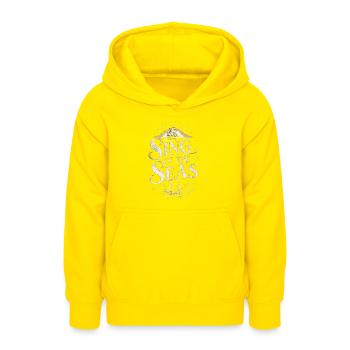 Sailors Sea Shanty Singing Ship Adventures - Teenager Hoodie - Gelb - Vorne - AI Model Teenager Male dark (155cm)