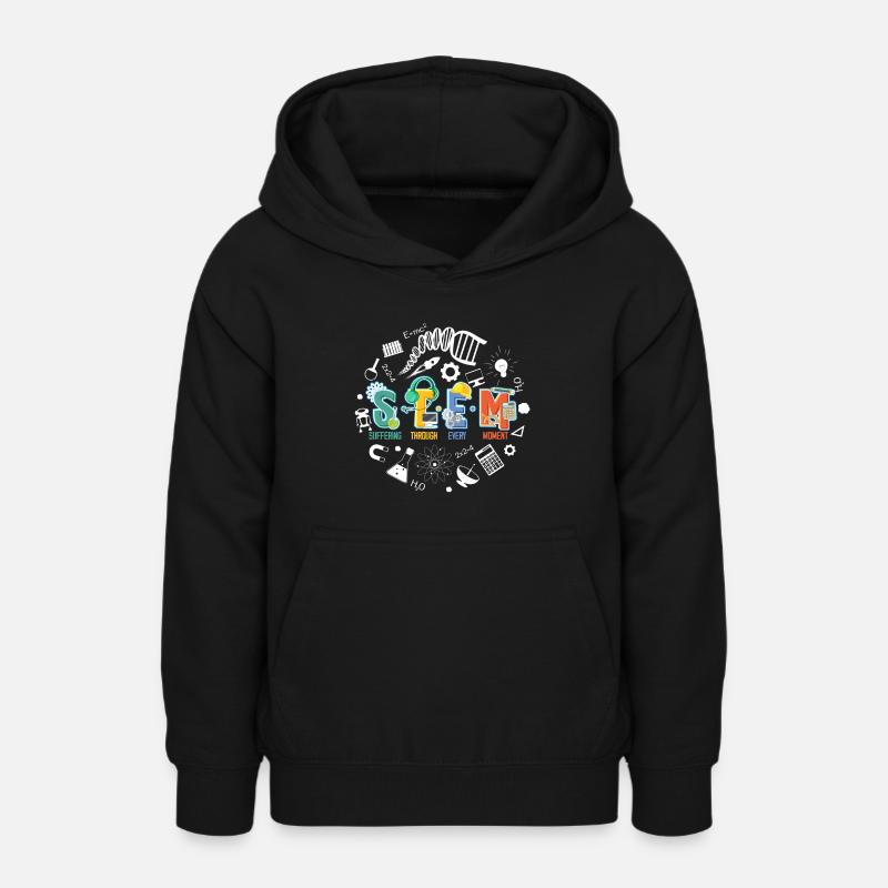 Les STIM souffrent à chaque instant Technologie - Sweat à capuche Ado - noir