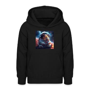 Meerschweinchen - Teenager Hoodie - Schwarz - Vorne - AI Model Teenager Male light (155cm)