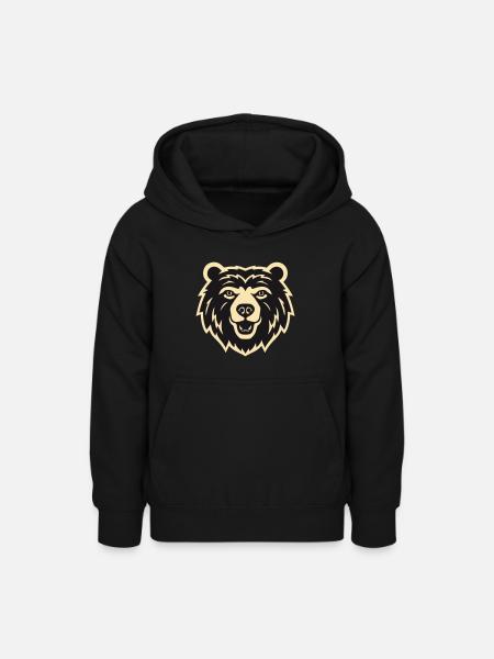 Der Wächter des Waldes - Teenager Hoodie - Schwarz