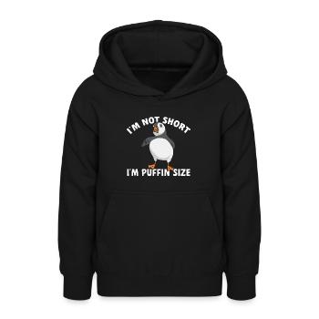 Papageientaucher Puffin Alkenvögel Lunde - Teenager Hoodie - Schwarz - Vorne - AI Model Teenager Male light (155cm)