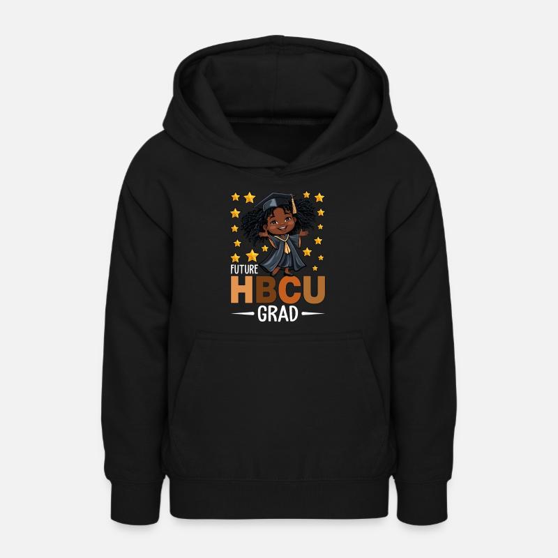 Futur grade HBCU - Sweat à capuche Ado - noir