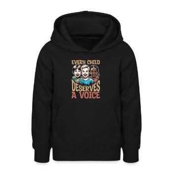 Speech Therapy Every Child Deserves A Pathologist - Teen Hoodie - black - Front - AI Model Teenager Male light (155cm)