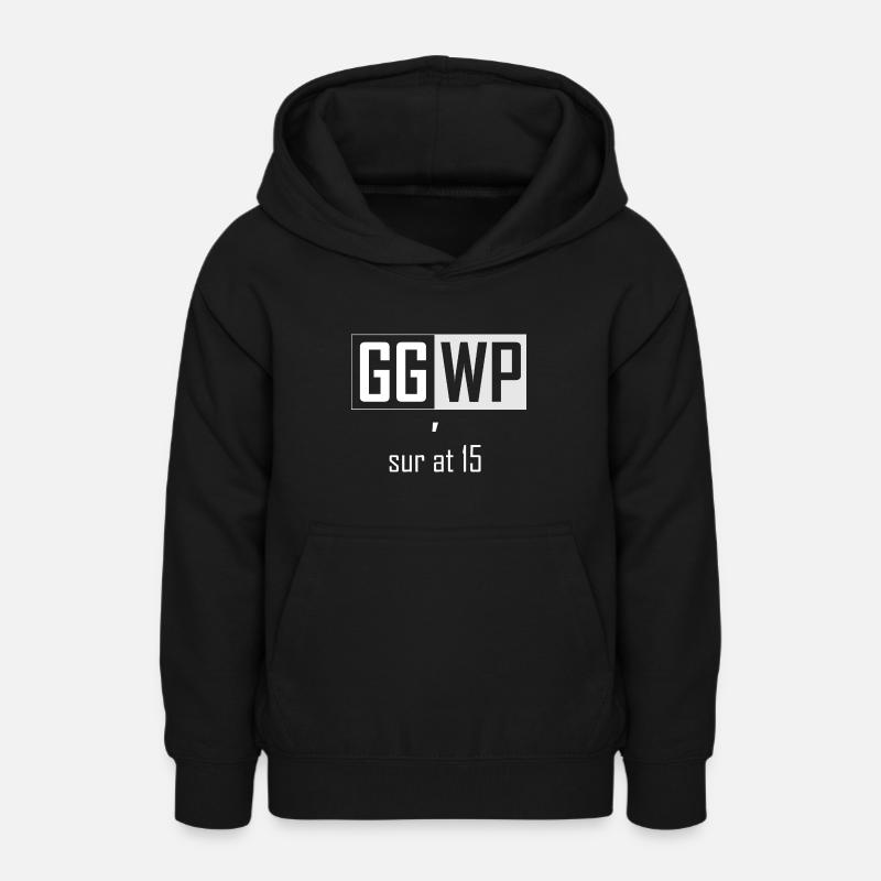 GGWP - SUR À 15 ANS - Sweat à capuche Ado - noir