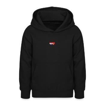 Kroatien Montenegro Flagge - Teenager Hoodie - Schwarz - Vorne - AI Model Teenager Male light (155cm)