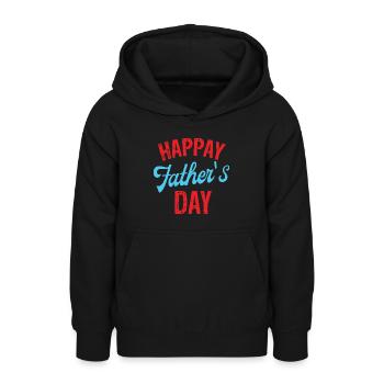 Vatertag - Teenager Hoodie - Schwarz - Vorne - AI Model Teenager Male light (155cm)